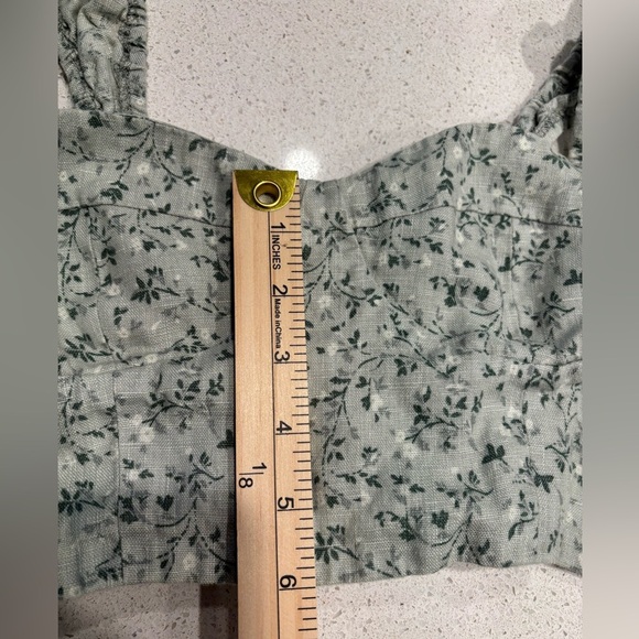 Reformation Clyde Linen Tank, 100% Linen, Size 0 - Picture 8 of 8